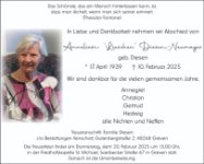 eine Anzeige