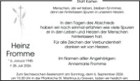eine Anzeige
