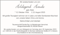 eine Anzeige