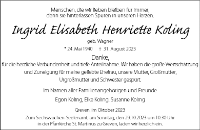 eine Anzeige