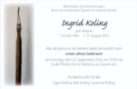 eine Anzeige