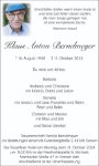 eine Anzeige