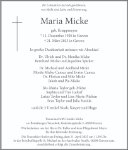 eine Anzeige