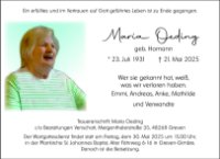 eine Anzeige